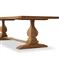 Fynn French Country Natural Reclaimed Teak Outdoor Dining Table - 111&quot;