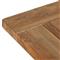 Fynn French Country Natural Reclaimed Teak Outdoor Dining Table - 111&quot;