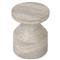 Oberlin Modern Classic Beige Concrete Outdoor End Table