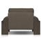 Sandari Modern Classic Brown Upholstered Teak Outdoor Chair