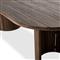 Paris Rustic Lodge Brown Teak Outdoor Oval Dining Table - 94&quot;