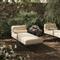 Granger Bombay Flax Outdoor Chaise