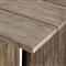 Jonathan Rustic Lodge Grey Teak Outdoor Dining Table - 110&quot;