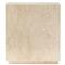 Orkins Modern Classic Cream Marble Square Block Outdoor End Table