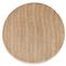 Emilia Modern Classic Sand Beige Concrete Round Outdoor Coffee Table