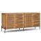 Georgina Coastal Beach Natural Teak Outdoor Sideboard