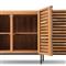 Georgina Coastal Beach Natural Teak Outdoor Sideboard