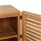 Georgina Coastal Beach Natural Teak Outdoor Sideboard