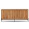 Georgina Coastal Beach Natural Teak Outdoor Sideboard