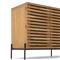 Georgina Coastal Beach Natural Teak Outdoor Sideboard