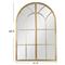 Vesper Regency Gold Arched Wall Mirror