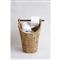 Jessie Coastal Beach Natural Braided Floor Basket