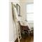 Astro French Country Distressed White Wood Ladder Wall Shelf
