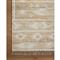Rivers Coastal Natural Fringed Reversible Jute Rug - 3&#39;6&quot;x5&#39;6&quot;