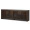 Marcella Industrial Loft Distressed Iron Brown Oak Media Console - 96&quot;