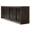 Marcella Industrial Loft Distressed Iron Brown Oak Media Console - 96&quot;