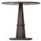 Kane Modern Classic Brown Oak Pedestal Bistro Table - 32&quot;