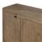 Caleb Rustic Lodge Brown Oak Media Console - 85&quot;