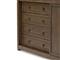 Zack Rustic Lodge Brown Oak Wood Bookcase
