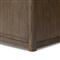 Zack Rustic Lodge Brown Oak Wood Bookcase