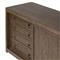 Zack Rustic Lodge Brown Oak Wood Media Console - 78&quot;