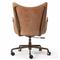Robin Modern Classic Brown Leather Office Chair