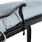 Provance Blue Sunbrella Earth Black Outdoor Chaise Lounge