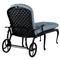 Provance Blue Sunbrella Earth Black Outdoor Chaise Lounge
