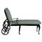 Provance Green Sunbrella Earth Black Outdoor Chaise Lounge