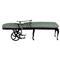 Provance Green Sunbrella Earth Black Outdoor Chaise Lounge
