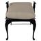 Provance Beige Sunbrella Earth Black Outdoor Chaise Lounge