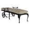 Provance Beige Sunbrella Earth Black Outdoor Chaise Lounge