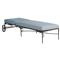 Roma Blue Sunbrella Slate Grey Aluminum Outdoor Chaise Lounge