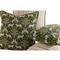 Luca Global Dark Green Cheetah Indoor Outdoor Lumbar Pillow - 14x24