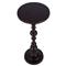 Reynaud French Country Bronze Metal Round Outdoor Drink Side Table