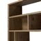 Slade Rustic Lodge Brown Oak Wide Wood Bookcase