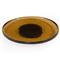 Suz Amber Cast Glass Lazy Susan