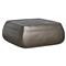 Sophia Modern Classic Grey Aluminum Square Outdoor Coffee Table