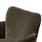Camellia Malmo Olive Velvet Swivel Chair