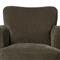 Camellia Malmo Olive Velvet Swivel Chair