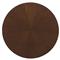 Alaine Updated Traditional Brown Walnut Round Dining Table - 60&quot;