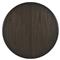 Nigel Coastal Beach Dark Oak Round Extendable Dining Table - 54-74&quot;
