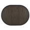 Nigel Coastal Beach Dark Oak Round Extendable Dining Table - 54-74&quot;