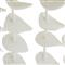 Melt Coastal White Gesso Iron Petal Wall Decor