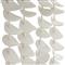Melt Coastal White Gesso Iron Petal Wall Decor