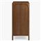 Abdiel Modern Classic Walnut Oak Wood Double Dresser