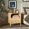 Abdiel Modern Classic Oak Wood Nightstand