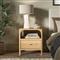 Abdiel Modern Classic Oak Wood Nightstand