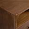 Abdiel Modern Classic Walnut Oak Wood Nightstand