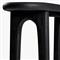 Arley Modern Classic Black Oak Wood Console Table
